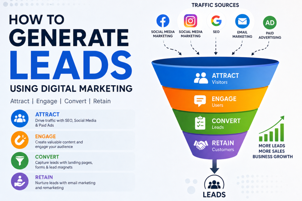 How to Generate Leads Using Digital Marketing how to generate leads using digital marketing