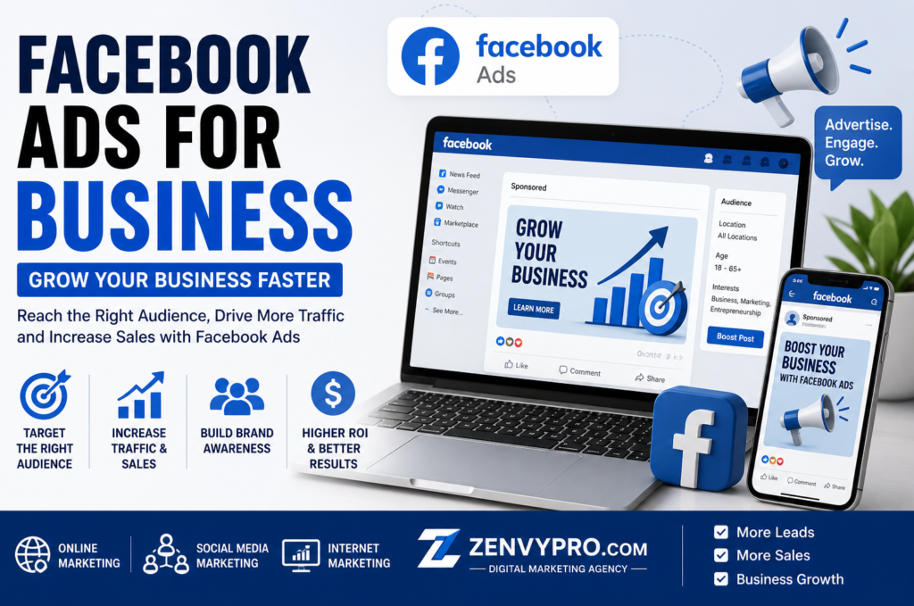 Facebook Ads for Business facebook ads for business