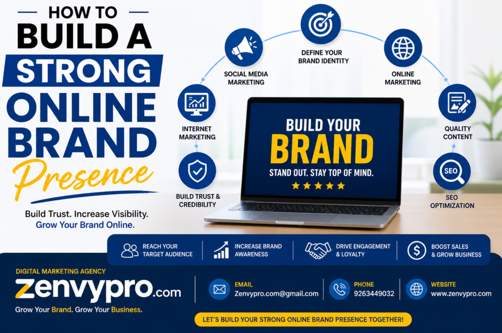 How to Build a Strong Online Brand Presence how to build a strong online brand presence