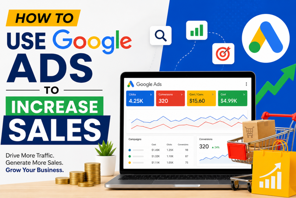 How to Use Google Ads to Increase Sales how to use google ads to increase sales