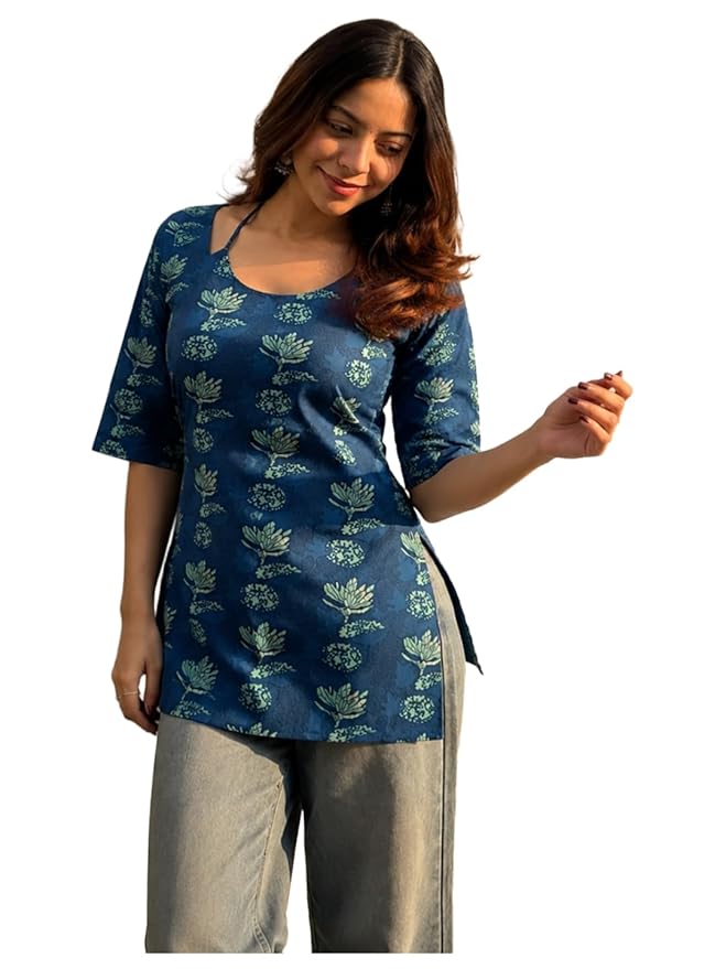 anni designer cotton short kurti for women | stylish kurti | short kurti top | casual kurta for women | comfortable cotton kurtis for womens anni designer cotton short kurti for women | stylish kurti | short kurti top | casual kurta for women | comfortable cotton kurtis for womens